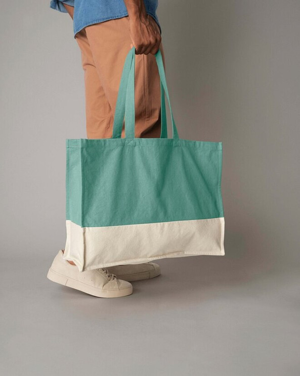 Westford Mill W858 - EARTHWARE ORGANIC CONTRAST SHOPPER