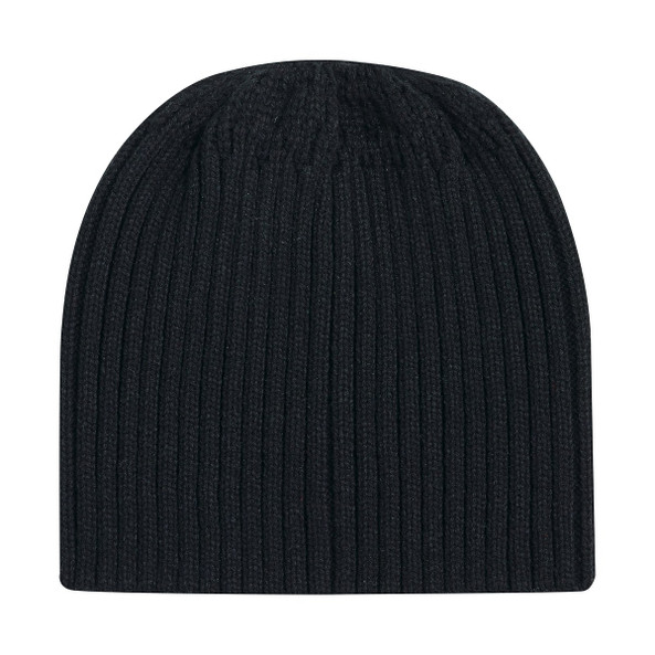 AJM 1K200L - Toque en acrylique avec ouverture élastiquée pour la queue de cheval (Femme)