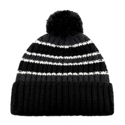 AJM 9I258M - Toque en acrylique (Pom Pom 8cm)