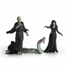 Schleich S71003496 - Figurine d’action Voldemort, Nagini and Bellatrix (3 Unités)