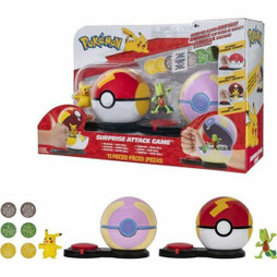 Pokémon S71001350 - Playset Poke Ball surprise attack Pikachu vs Arcko