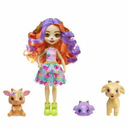 Enchantimals S71008177 - Baby Doll with Accessories Golita Goat Family