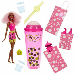 Barbie S71007053 - Babypuppe mit Zubehör Pop Reveal Scented Doll Bubble Tea Series
