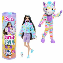 Barbie S71007047 - Baby Doll with Accessories Zebra Doll Colorful Dream