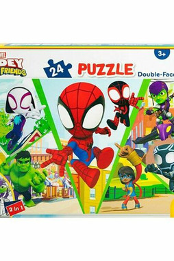 Spidey M0703924 - Childs Puzzle Spidey 24 Pieces 12 Units