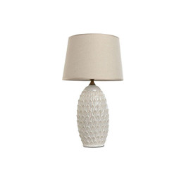 Home ESPRIT S3056207 - Desk lamp White Porcelain 50 W 220 V 36 x 36 x 65 cm