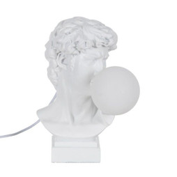 BigBuy Home S8808091 - Desk lamp White Resin