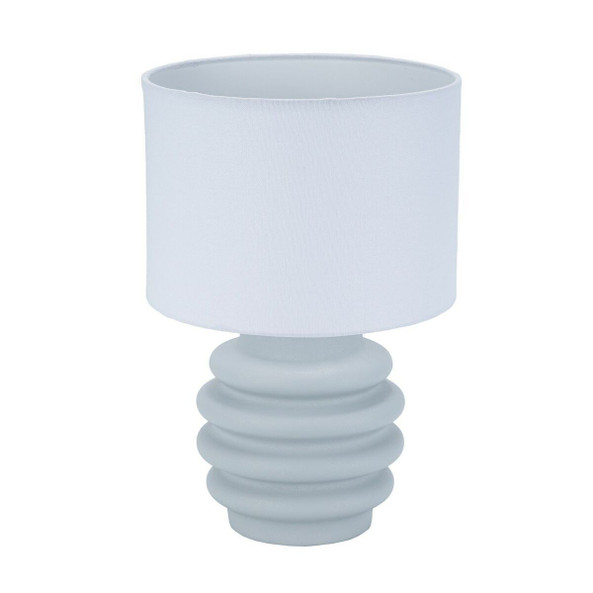 Versa S3412832 - Desk lamp Linen Ceramic 22 x 33 cm