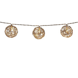 Lifetime S7924458 - Guirlande lumineuse LED Argenté Boules de Noël