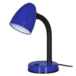 Activejet S91107126 - Lampe de bureau AJE-BILL Blue Bleu Noir 60 W