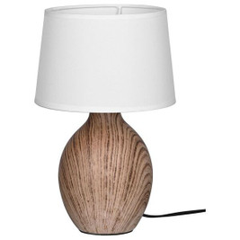 Activejet S91107122 - Lampe de bureau AJE-CORNELIA Noir Bois