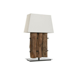 Home ESPRIT S3059196 - Desk lamp Iron Teak 40 X 20 X 80 cm