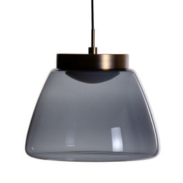 BigBuy Home S8807401 - Suspension Noir Doré 15 W