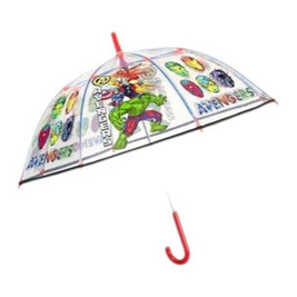 The Avengers S8434371 - Umbrella Perletti Transparent Fibreglass 74 cm Children's