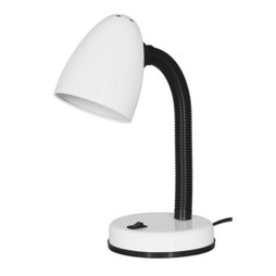Activejet S91107125 - Lampe de bureau AJE-BILL White Blanc Noir 60 W