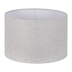 BigBuy Home S8806749 - Lampenschirm Grau Polyester 45 x 45 x 30 cm