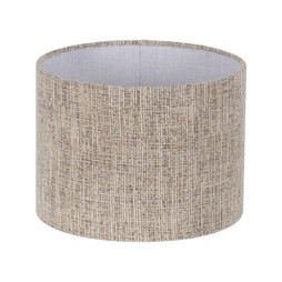 BigBuy Home S8806742 - Lampenschirm Braun Polyester 30 x 30 x 22 cm