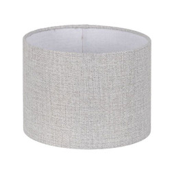 BigBuy Home S8806752 - Lampenschirm Grau Polyester 30 x 30 x 22 cm