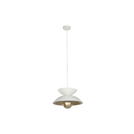 Home ESPRIT S3058035 - Ceiling Light White Golden Metal 50 W 36 x 36 x 22 cm