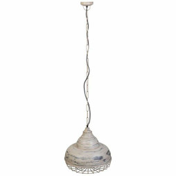 Alexandra House Living D1632612 - Suspension Crème