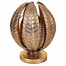 Alexandra House Living D1630958 - Desk lamp Golden Iron 35 x 39 x 35 cm