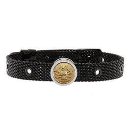 Talent Jewels S72112352 - Bracelet Homme TJA-2-03-01-2-215 Noir