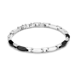 Radiant S7290566 - Bracelet Homme RH000003 Noir Argenté