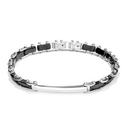 Radiant S7290558 - Mens Bracelet RH000005 Black Silver