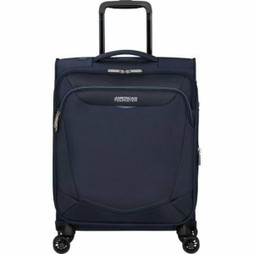 American Tourister S9912133 - Valise cabine SummerRide Spinner Bleu 47 L 55 x 40 x 23 cm