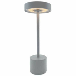 Lumisky S71001478 - Lampe de bureau ROBY GREY Aluminium