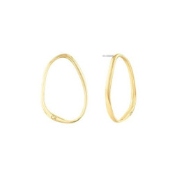 Calvin Klein S72113644 - Ladies Earrings SCULPTURAL Stainless steel Golden