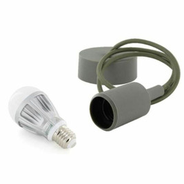 Chacon S71000305 - Deckenlampe Khaki E27
