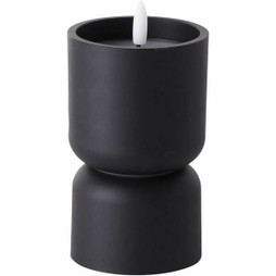 Brilliant S7198291 - Bougie LED Noir 3 W 15 x 8 cm Plastique