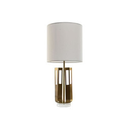 Home ESPRIT S3056142 - Desk lamp White Golden Iron 50 W 220 V 35 x 35 x 78 cm