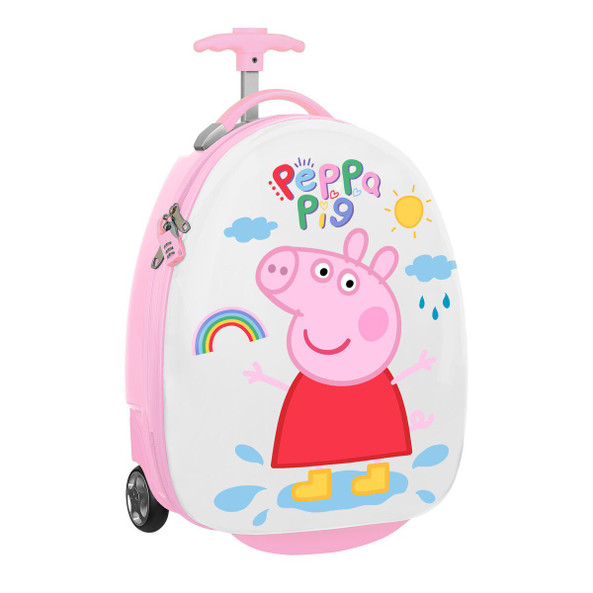 Peppa Pig S4309300 - Trolley peppa pig Enfant Rose Menthe 16'' 28 x 43 x 23 cm