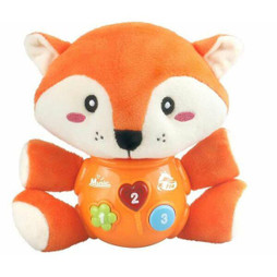 BigBuy Fun S2450191 - Peluche musicale 24 cm Renard