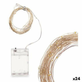 Gift Decor S3631301 - Guirlande lumineuse LED Blanc 5,4 m (24 Unités)