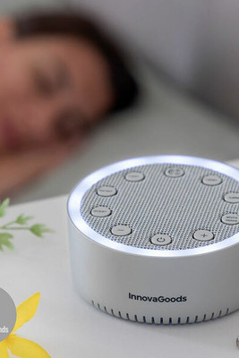 InnovaGoods V0103815 - White Noise Sleeping Machine Slewel