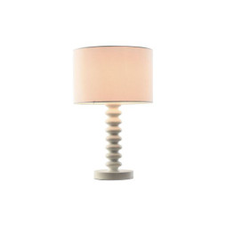 Home ESPRIT S3054063 - Lampe de bureau Blanc Métal 30 x 30 x 50 cm