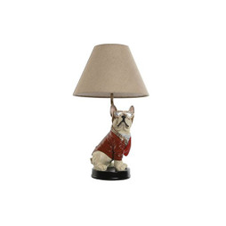 Home ESPRIT S3053147 - Desk lamp White Red Metal Resin 50 W 220 V 26 x 26 x 46 cm