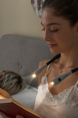 InnovaGoods V0103787 - Rechargeable Neck Reading LED Neddrer
