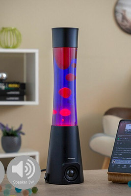 InnovaGoods V0103783 - Lava Lamp with Speaker Maglamp