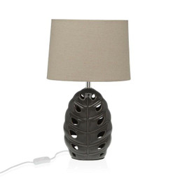 Versa S3411386 - Desk lamp Silver Ceramic 13 x 33 x 25 cm