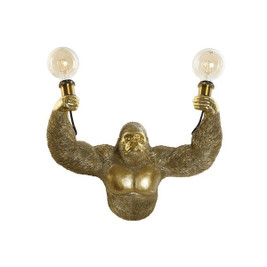 Home ESPRIT S3053541 - Wall Light Golden Resin 50 W Modern 220 V 51 x 20 x 41 cm