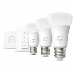 Philips S7138020 - LED lamp Starter Kit E27 9,5 W White F (3 Units)