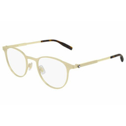 Montblanc S0387681 - Monture de Lunettes Homme MB0095O-002 Doré Ø 48 mm