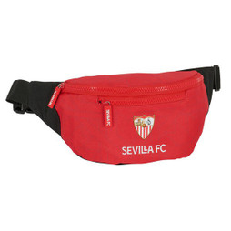 Sevilla Fútbol Club S4308929 - Gürteltasche Schwarz Rot Sportlich 23 x 12 x 9 cm