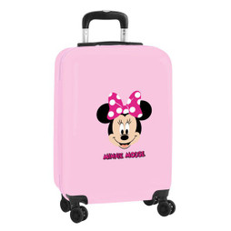 Minnie Mouse S4309065 - Koffer für die Kabine My Time Rosa 20 34,5 x 55 x 20 cm