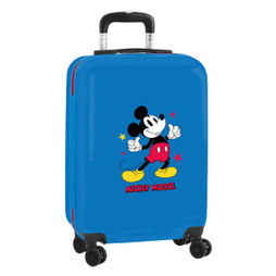 Mickey Mouse S4309066 - Koffer für die Kabine Only One Marineblau 20 34,5 x 55 x 20 cm