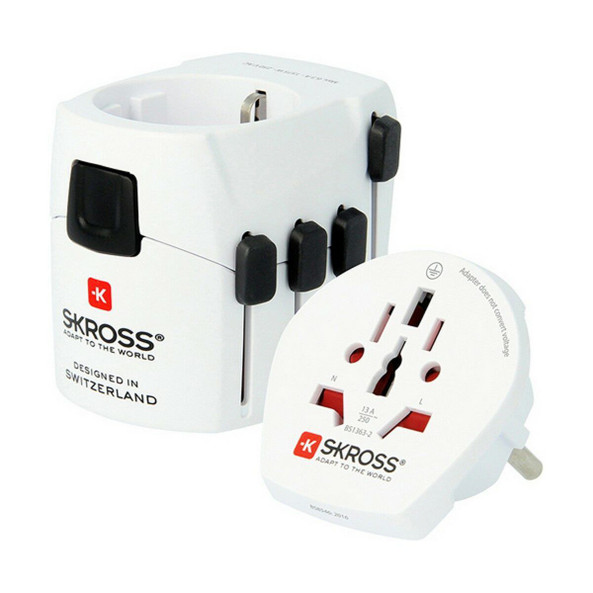 Skross S7914078 - Universal Reiseadapter 1103180 2 Stücke